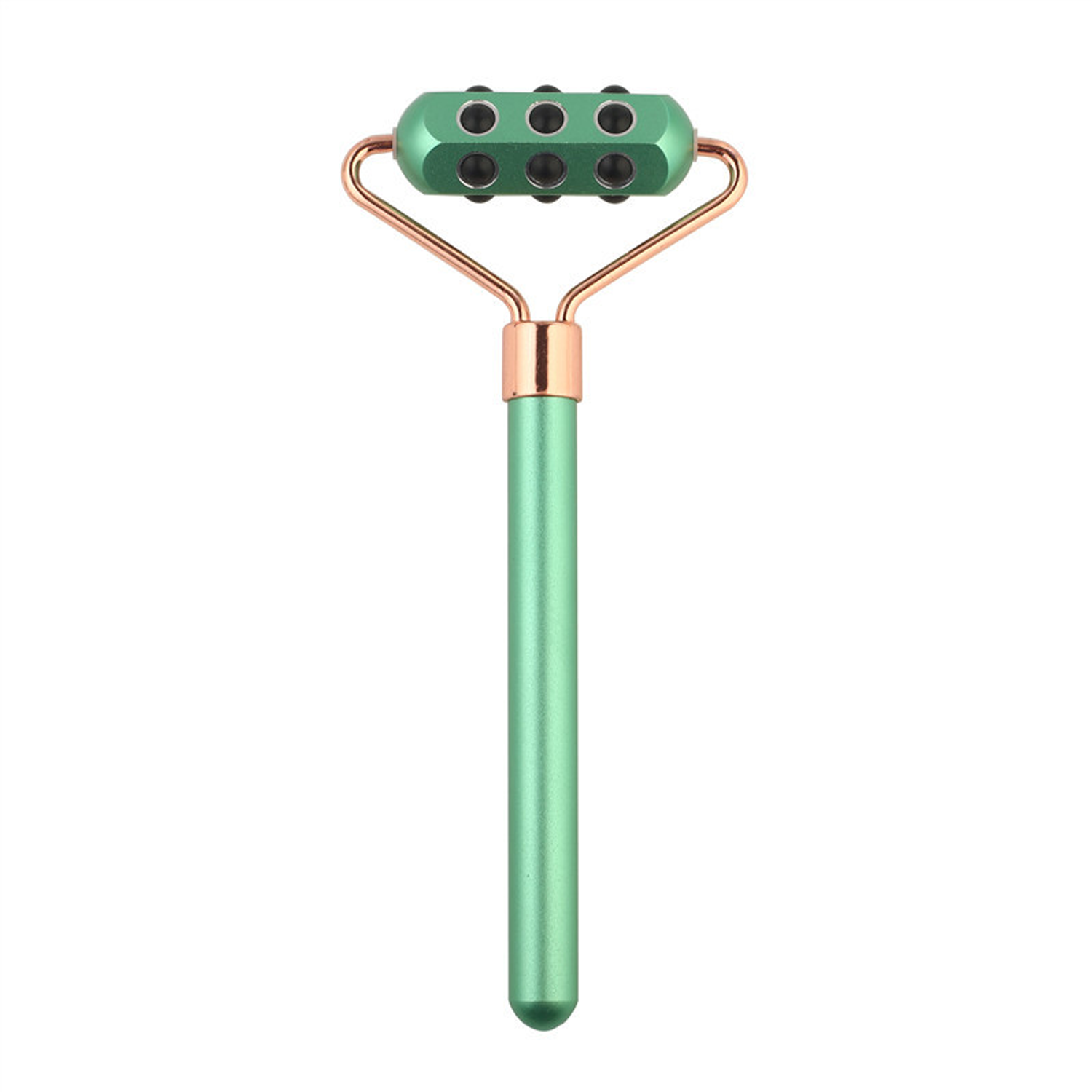T Shape Roller Face Massager Bar 13