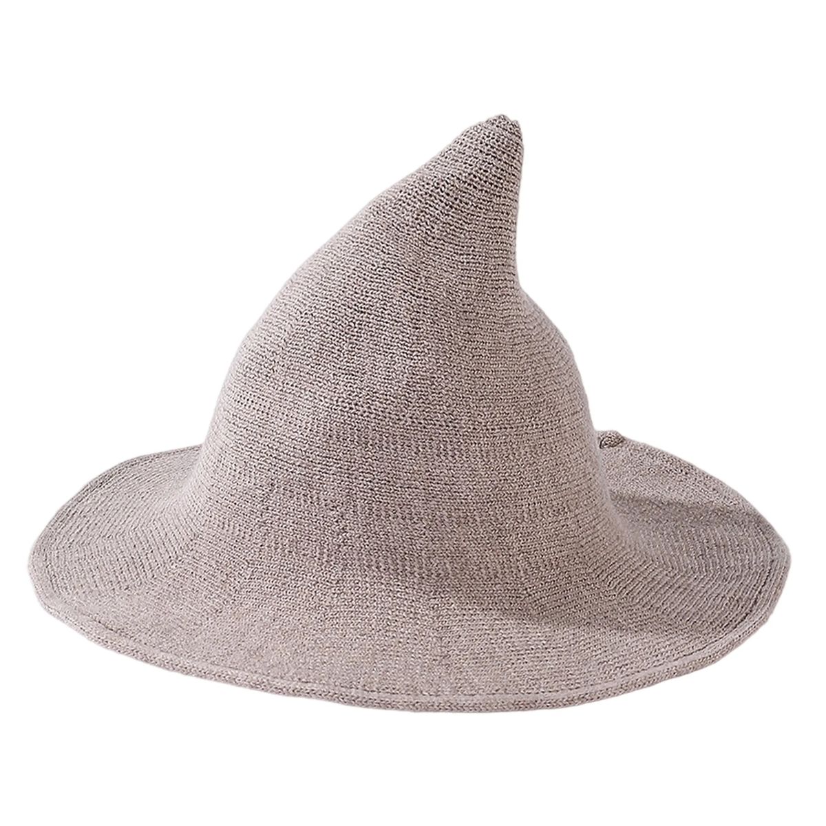 Breathable Knitted Witch Hat for Costumes 9