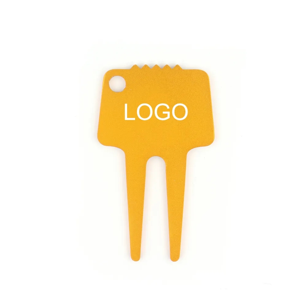 Aluminum Golf Divot Tool Key Chain 4