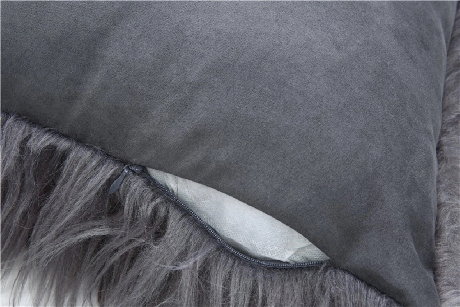 Deluxe Decorative Plush Pillow Case 5