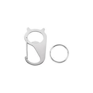 Adorable Cat Shaped Key Holder Carabiners With Bottle Opener 7