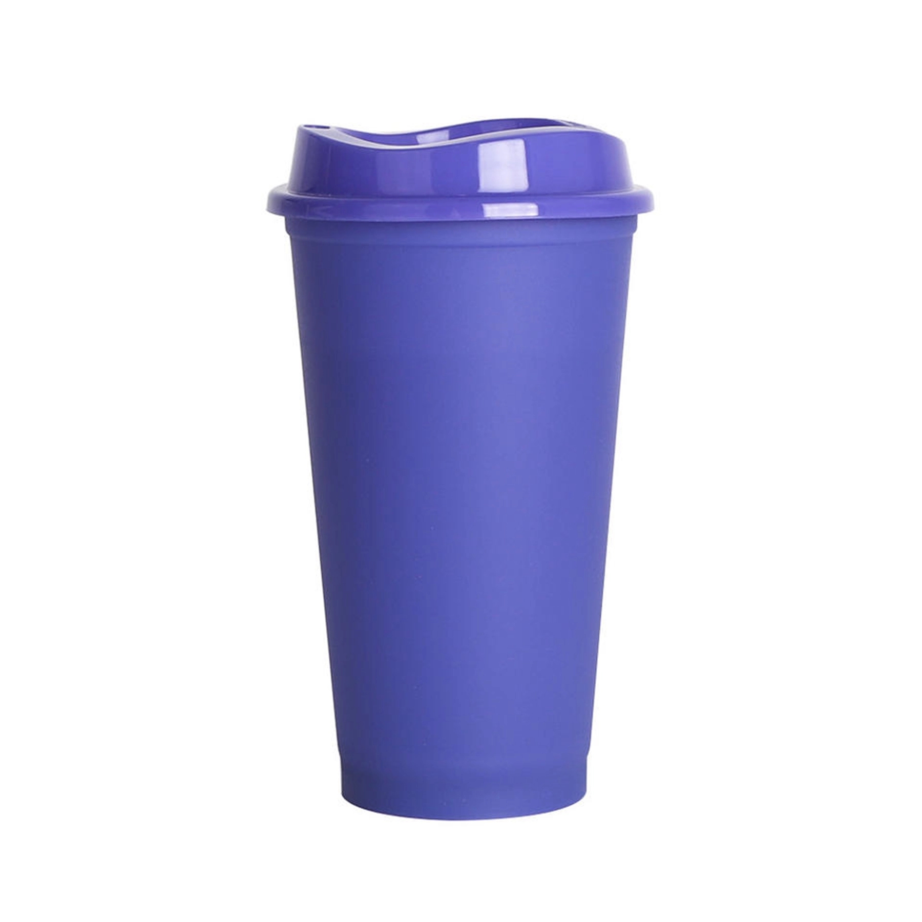 16 Oz Heat Color Changing Plastic Coffee Cup 8