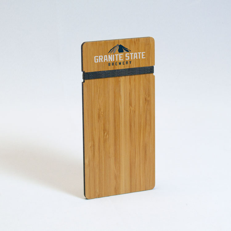 4" x 8" Menu/Check Holder with Strap