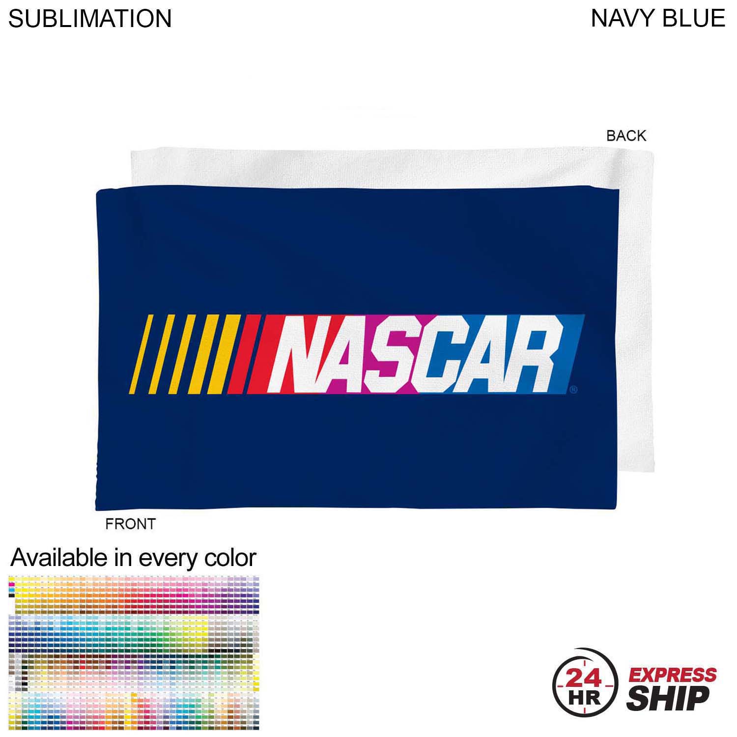 24 Hr Express Ship - Plush and Soft Velour Terry Cotton Blend Sports, Sweat Towel, 12x18, Sublimated 2
