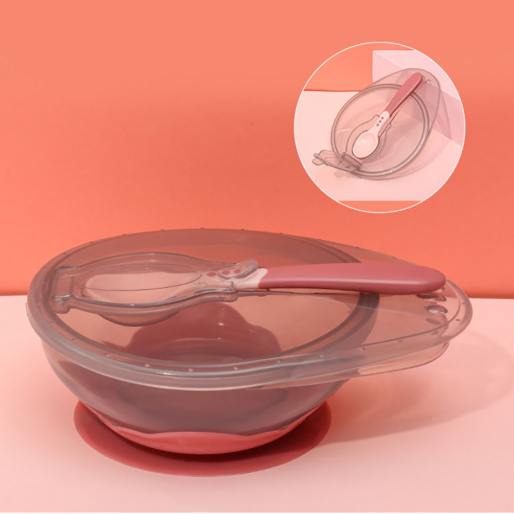 Magic Suckered Bowl With Spoon For Baby 2