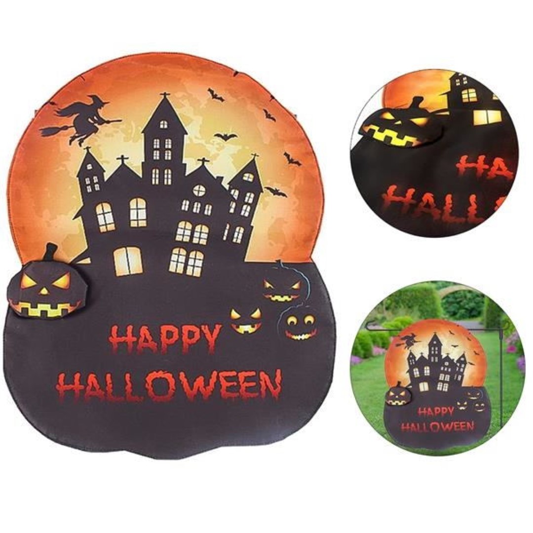 Halloween garden flags 5