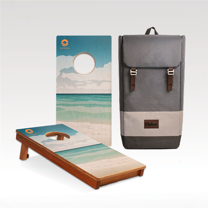 1' x 2' Compact Travel Cornhole Boards 15