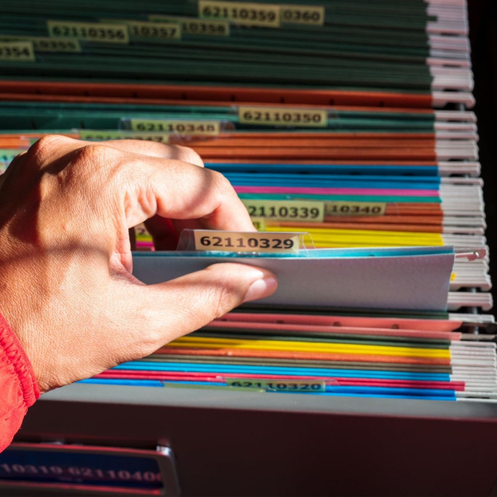 Letter Size Hanging File Folders 5