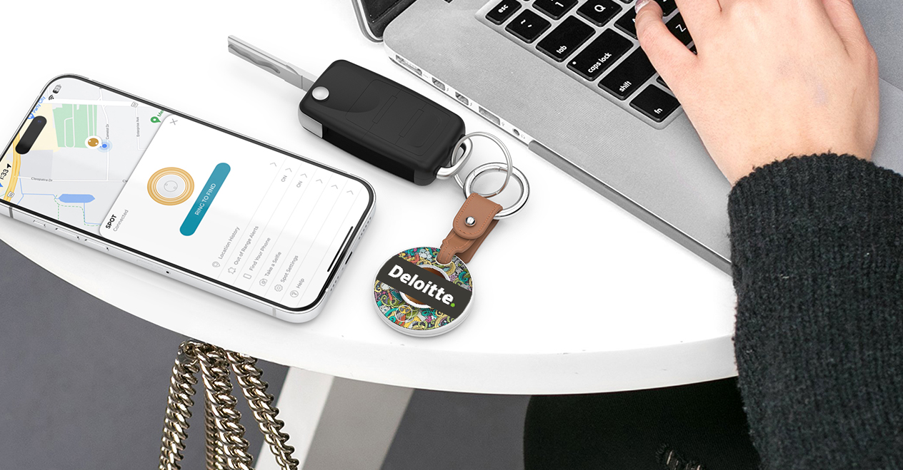 Spot Pro: Bluetooth key finder and stylish keychain 5