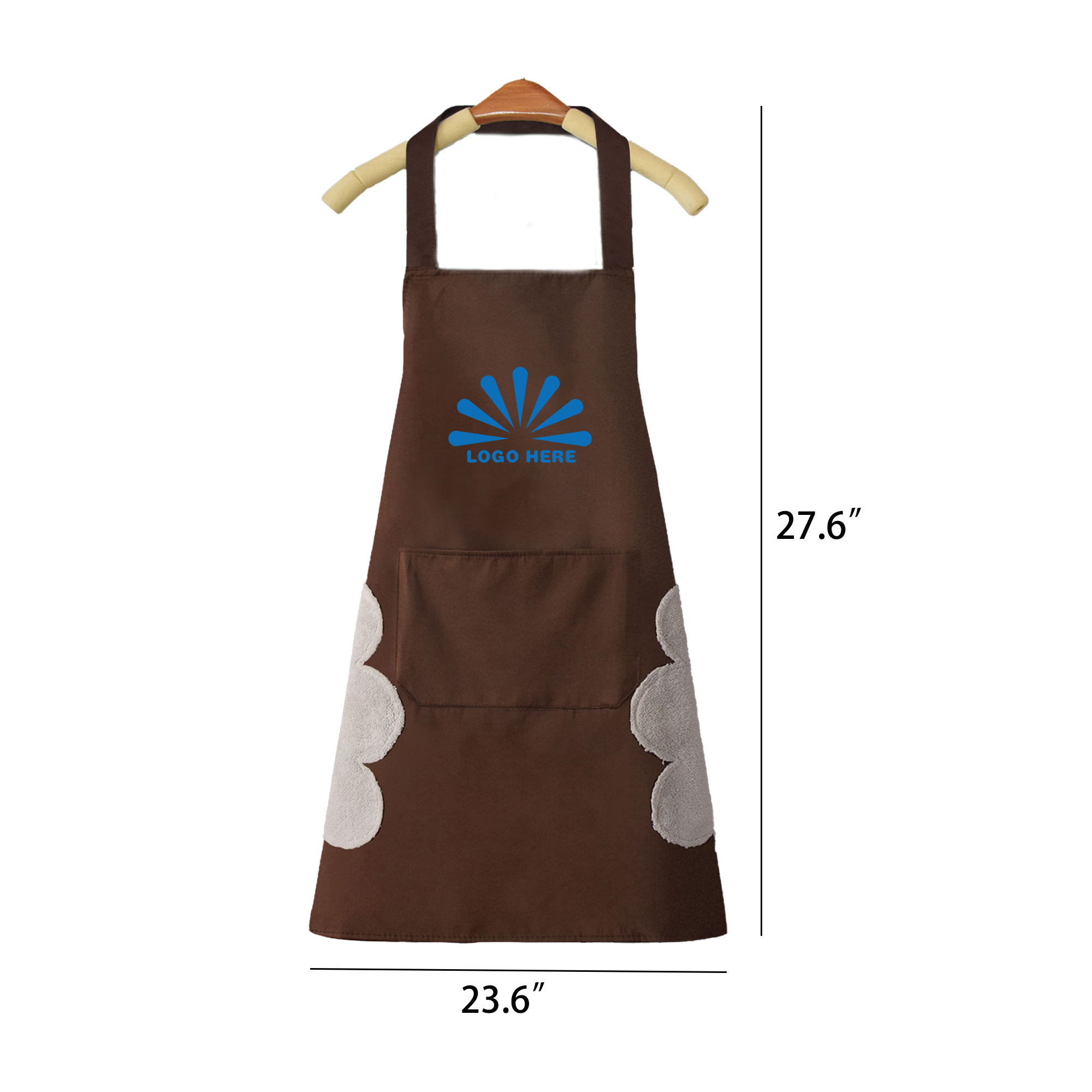 Waterproof Apron With Pocket And Hand Wipe 2
