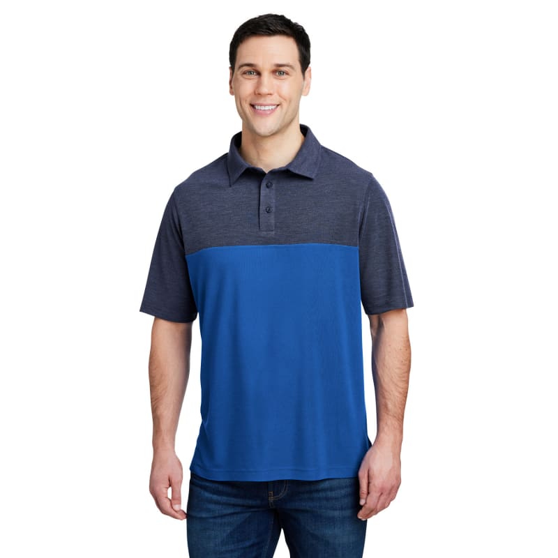 CORE365 Men's Fusion ChromaSoft Colorblock Polo 5