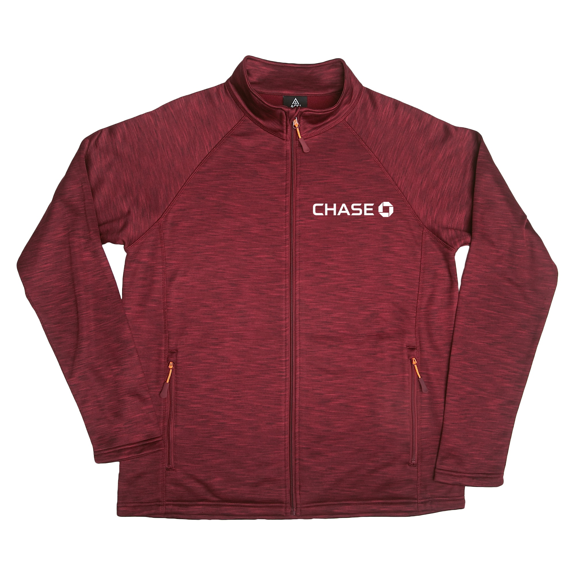 ACE Men's Full Zip Space Dye Track Jacket 4