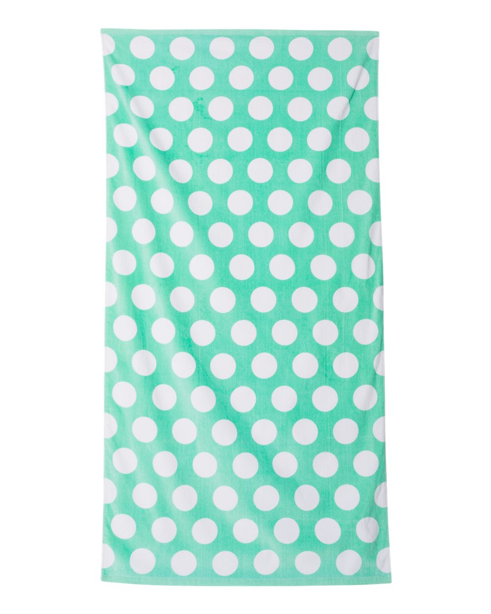 Polka Dot Velour Beach Towel - C3060P 12