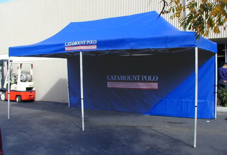 20 Foot Polyester Pop-Up Canopy Tent Back Wall - 2 Color