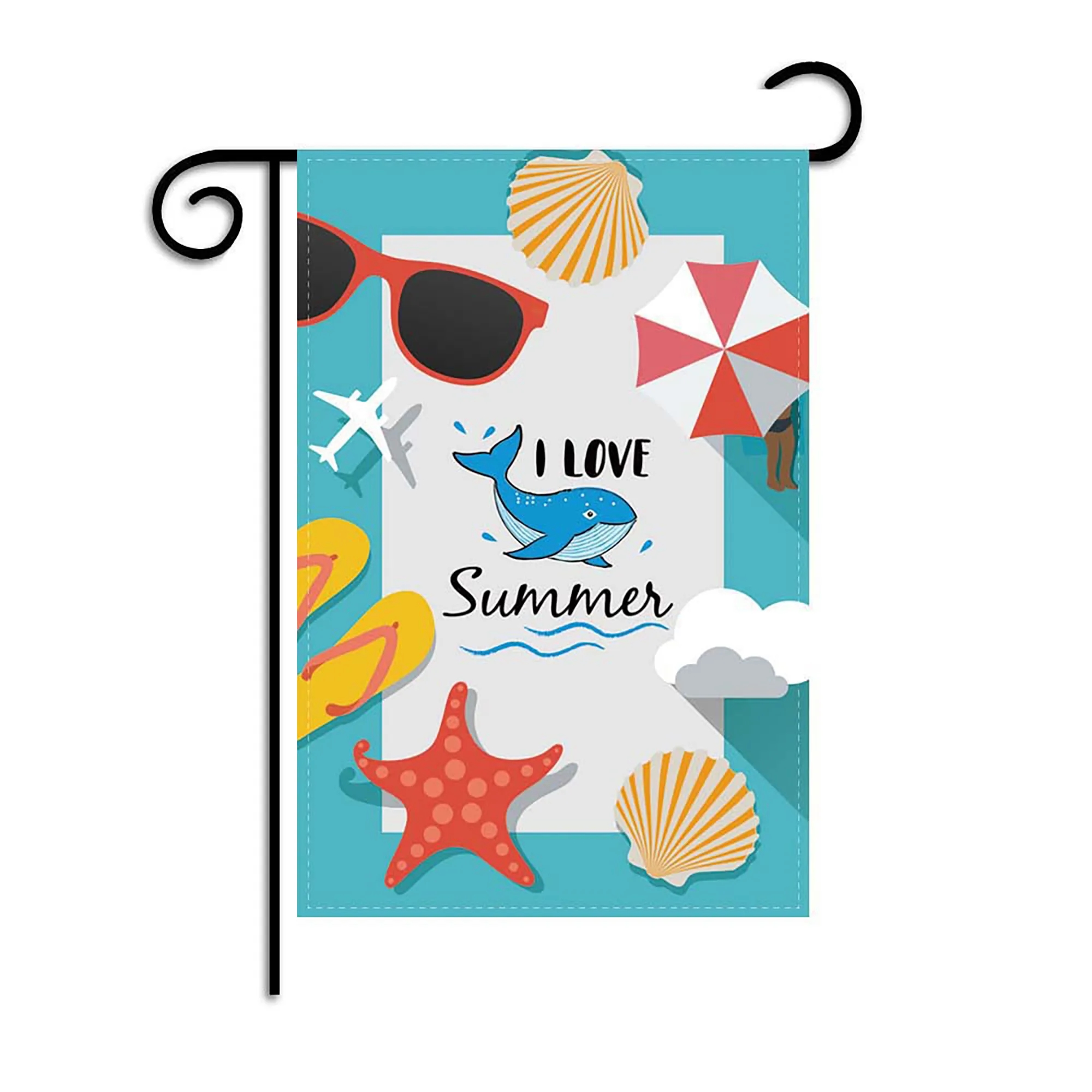 12" x 18" Full Color Double Sided Park Flag MOQ 2PCS 14