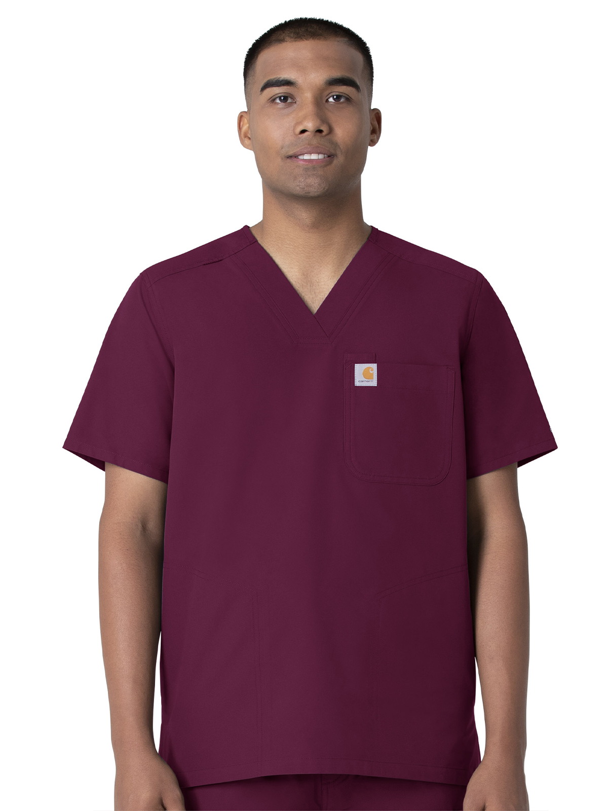 Force Essentials Men's Four-Pocket Modern Fit V-Neck Top