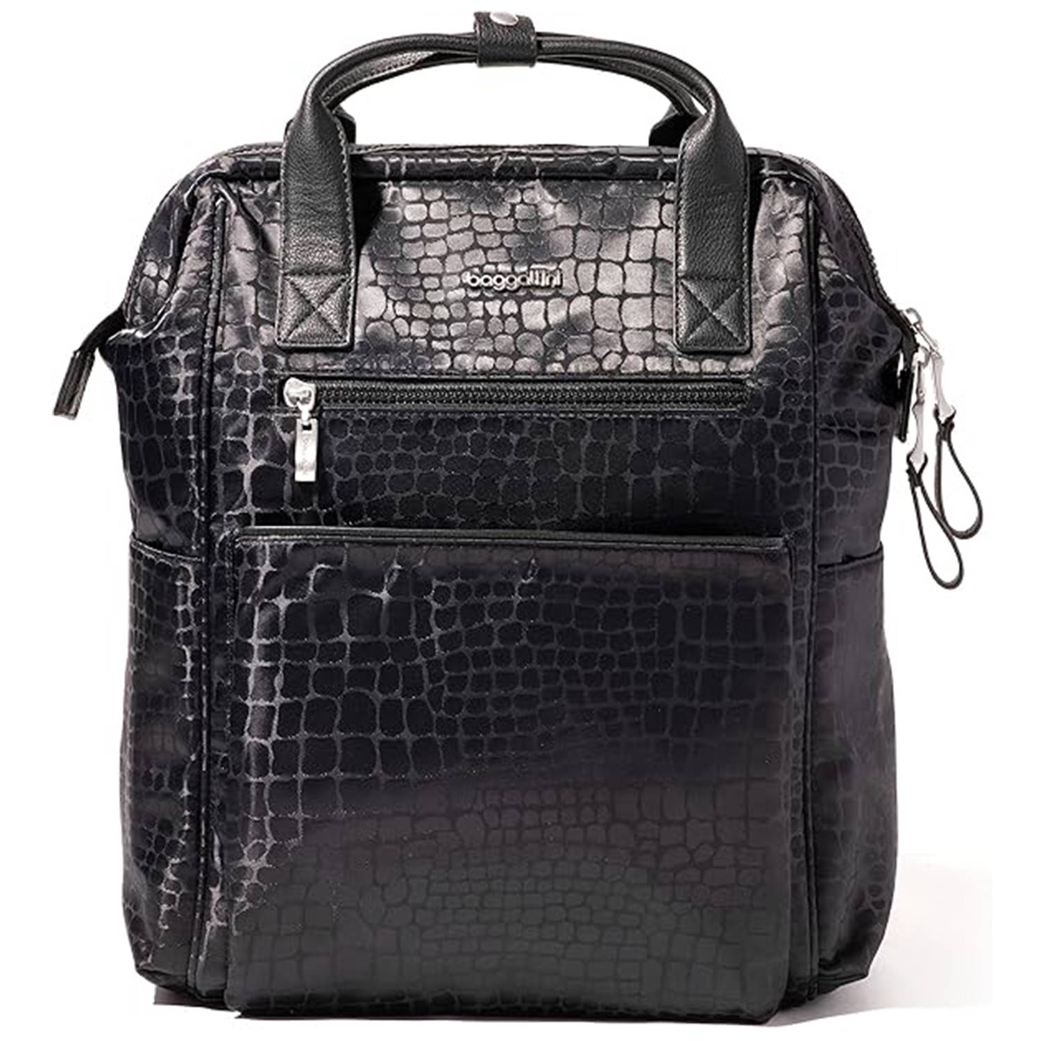 Large Capacity Polyester RFID Laptop Backpack w/ Handle 2