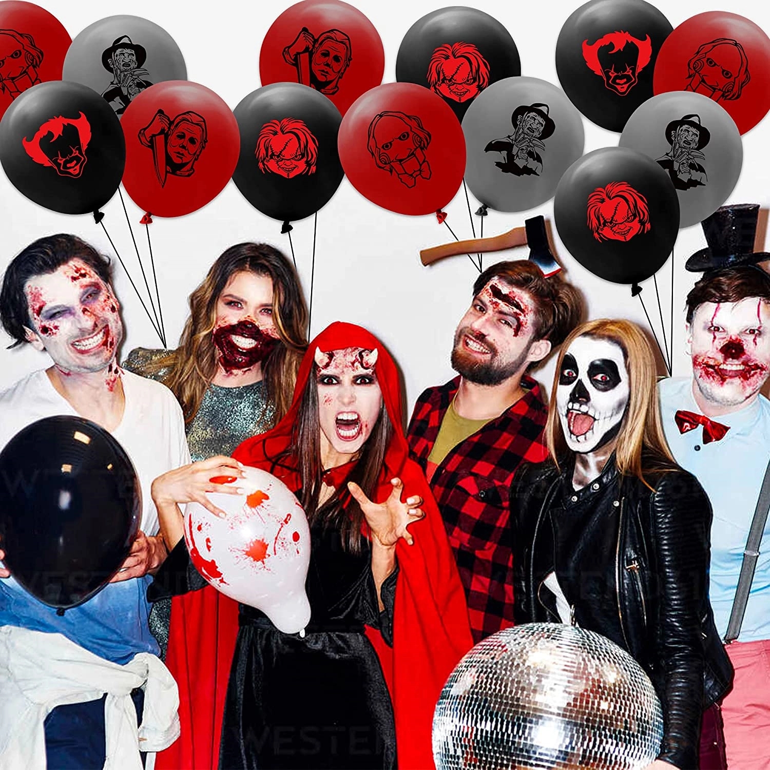 Halloween Latex Balloons 4