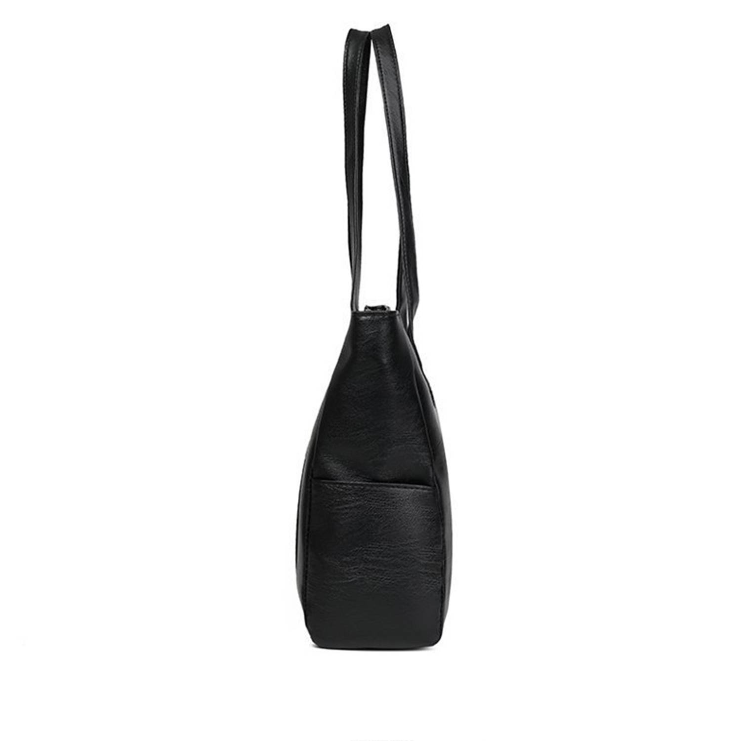 PU Leather Tote Shoulder Bag 4
