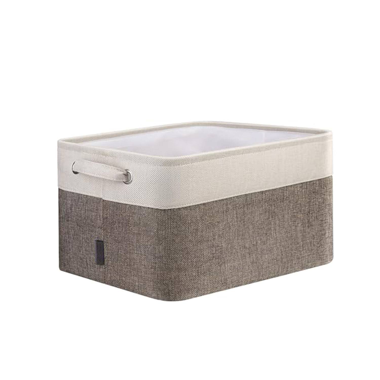Foldable Linen Fabric Storage Bins for Toys Clothes 6