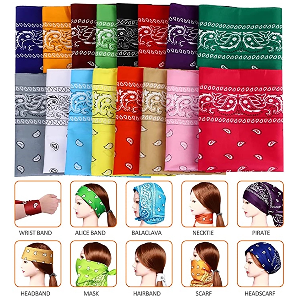 Multi-Purpose Bandanas 4