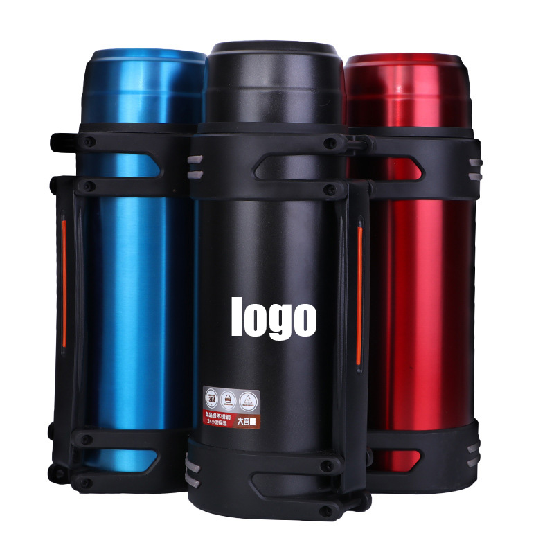 2L large-capacity travel pot thermos cup