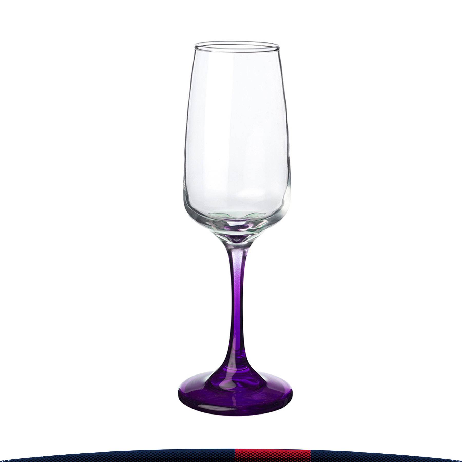 7 oz. Clear Champagne Flutes 6