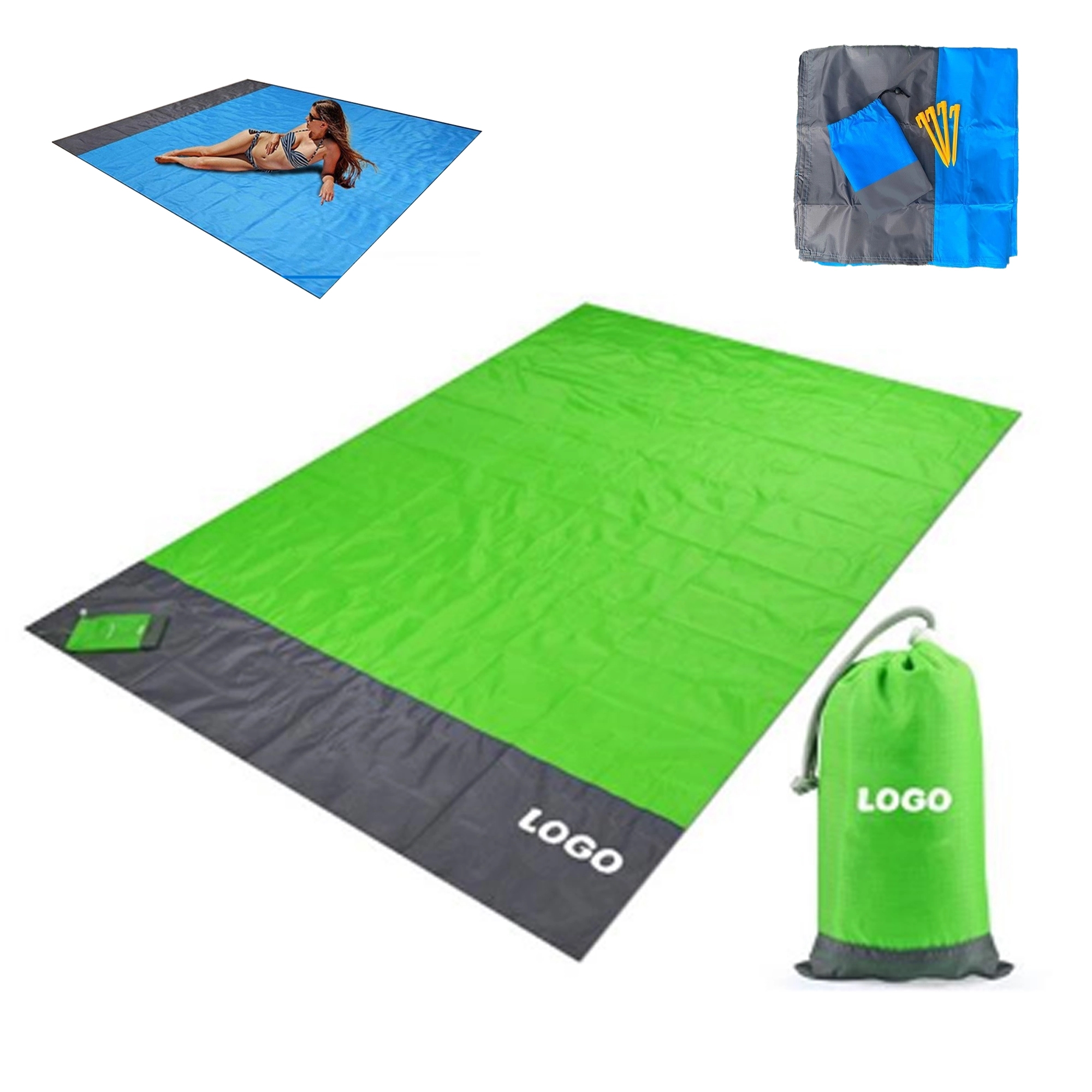 Portable Beach Mat Picnic Mat 2