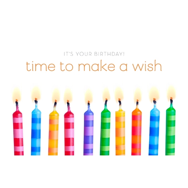 Wish Time! Happy Birthday Cards 1