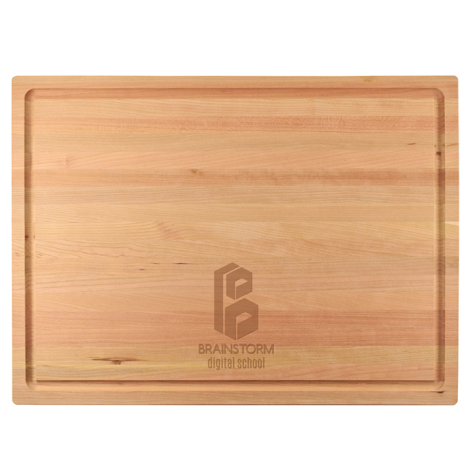 1 3/4" Cherry Butcher Block with Juice Groove