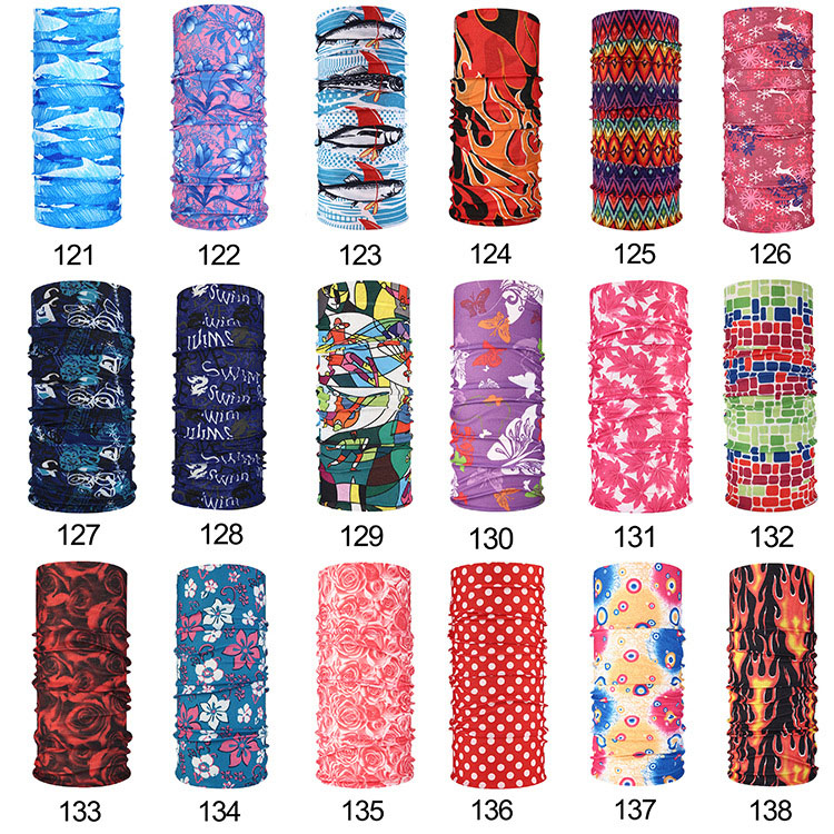 Seamless Magic Scarf Multi-function Bandana 4