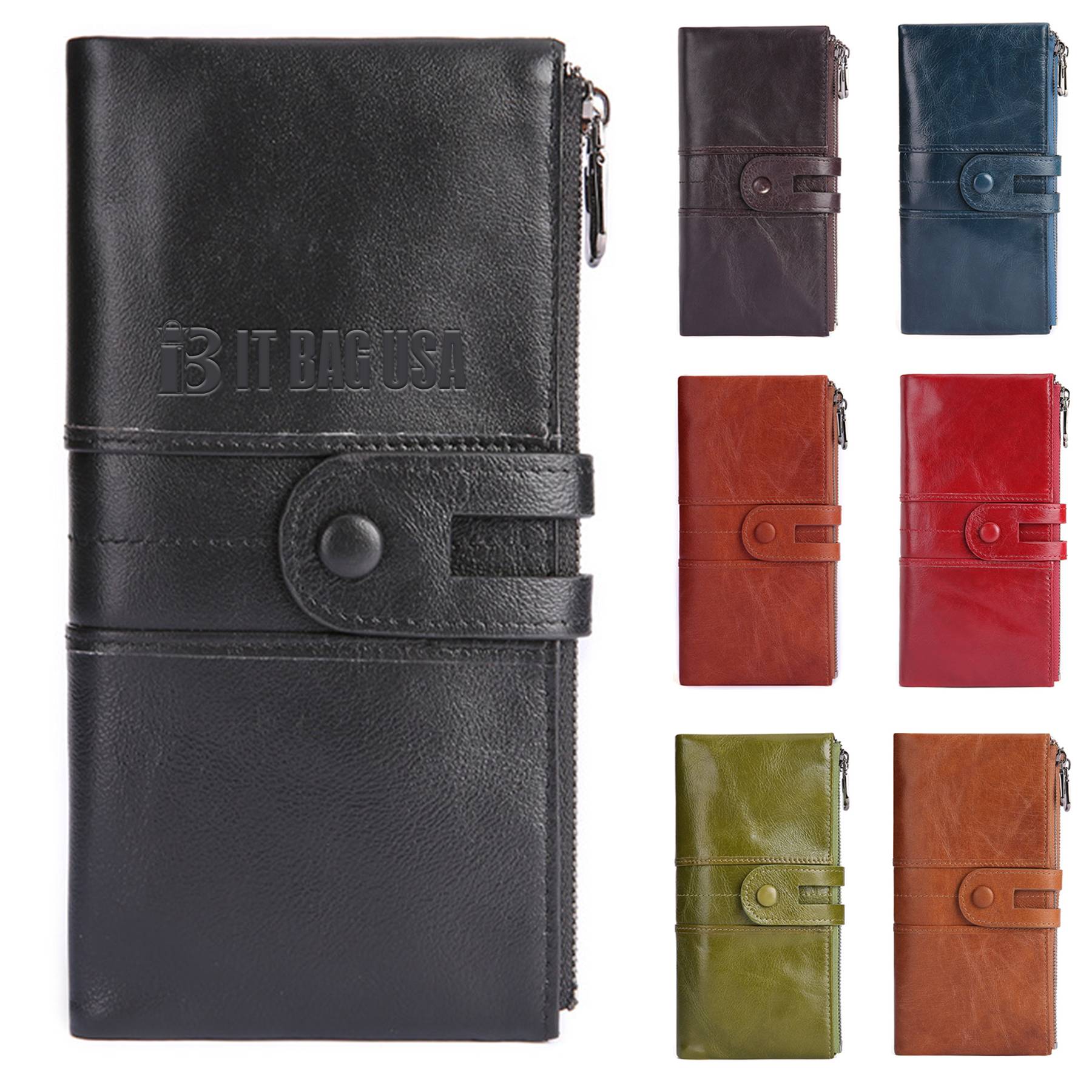 Large Leather Women Wallet 13