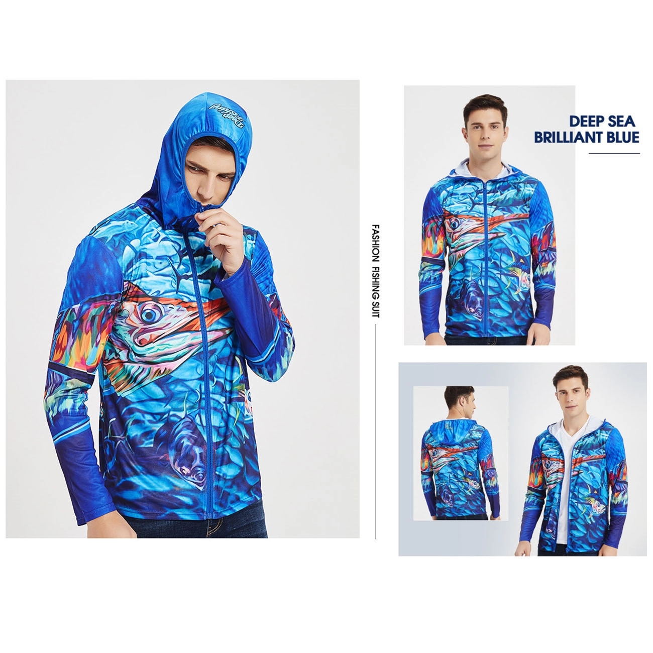 Long Sleeve Sun Protection Upf 51+ Moisture Wicking T-Shirts 6