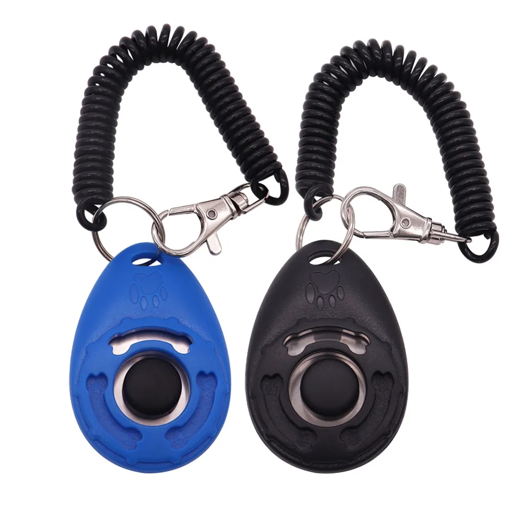 Pet Dog Training Clicker Tool With Wrist Strap 5
