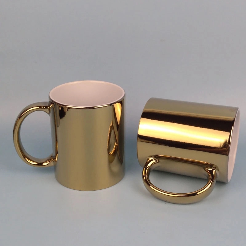 Custom 11 Oz Electroplated ceramic mug 6