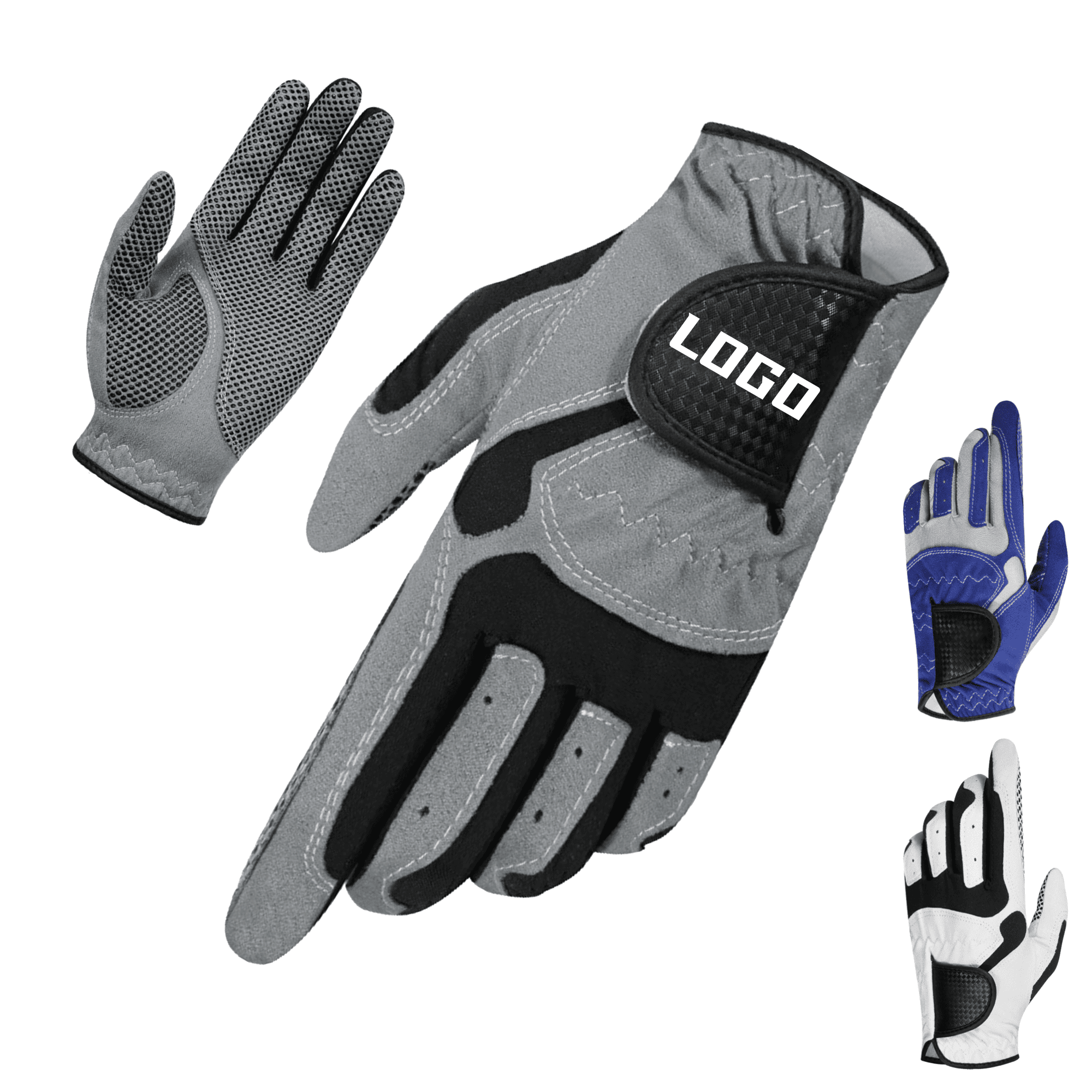 Hook Loop Closure Golf Training Glove 1