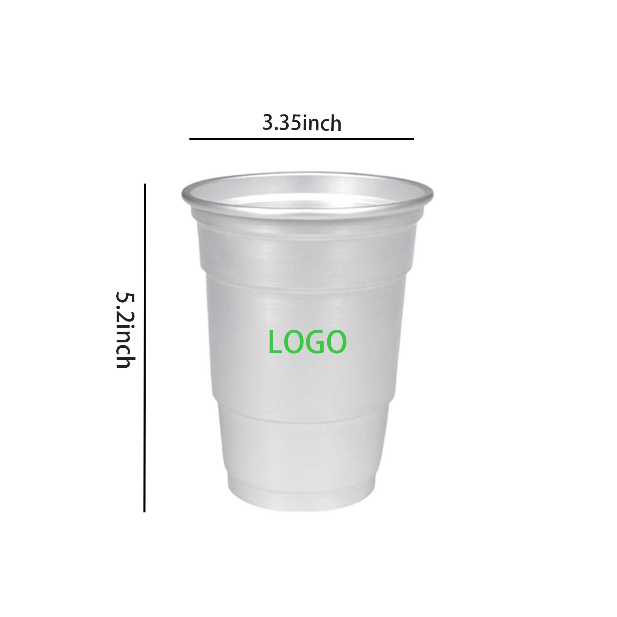 Recyclable Disposable Aluminum Cup 4