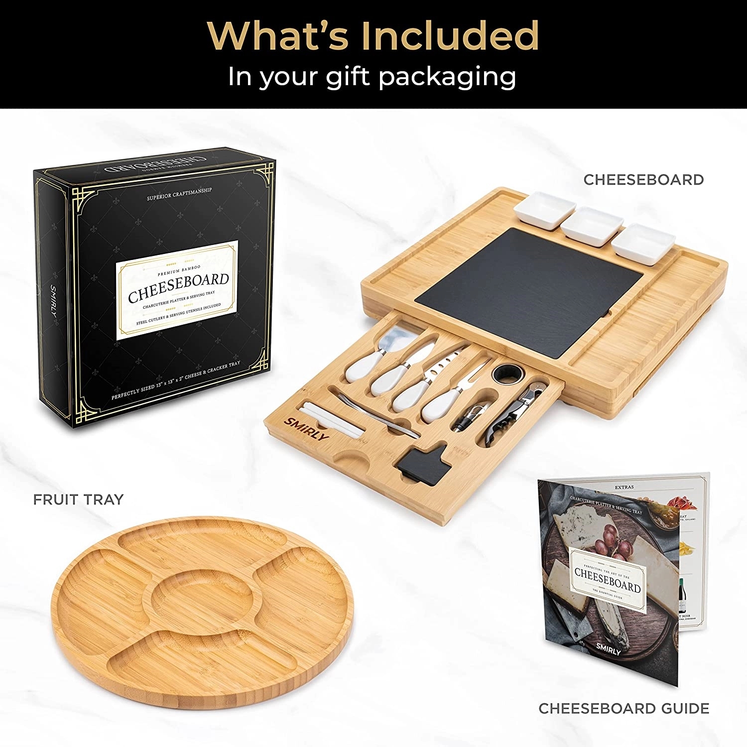 Cheese Board W/ Knife Set 3