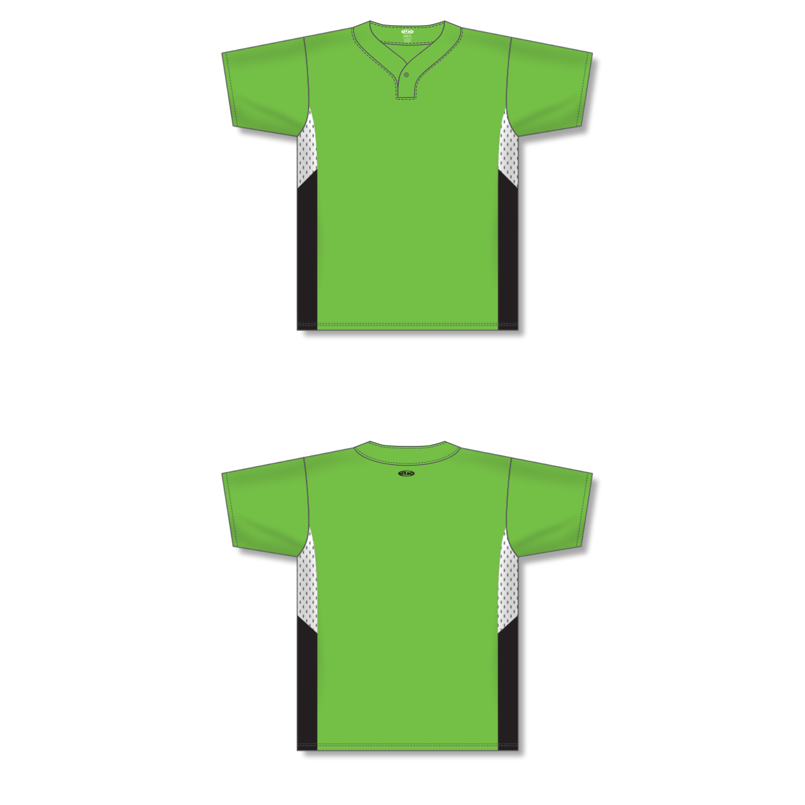 One Button Baseball Jerseys BA1763-G01 58