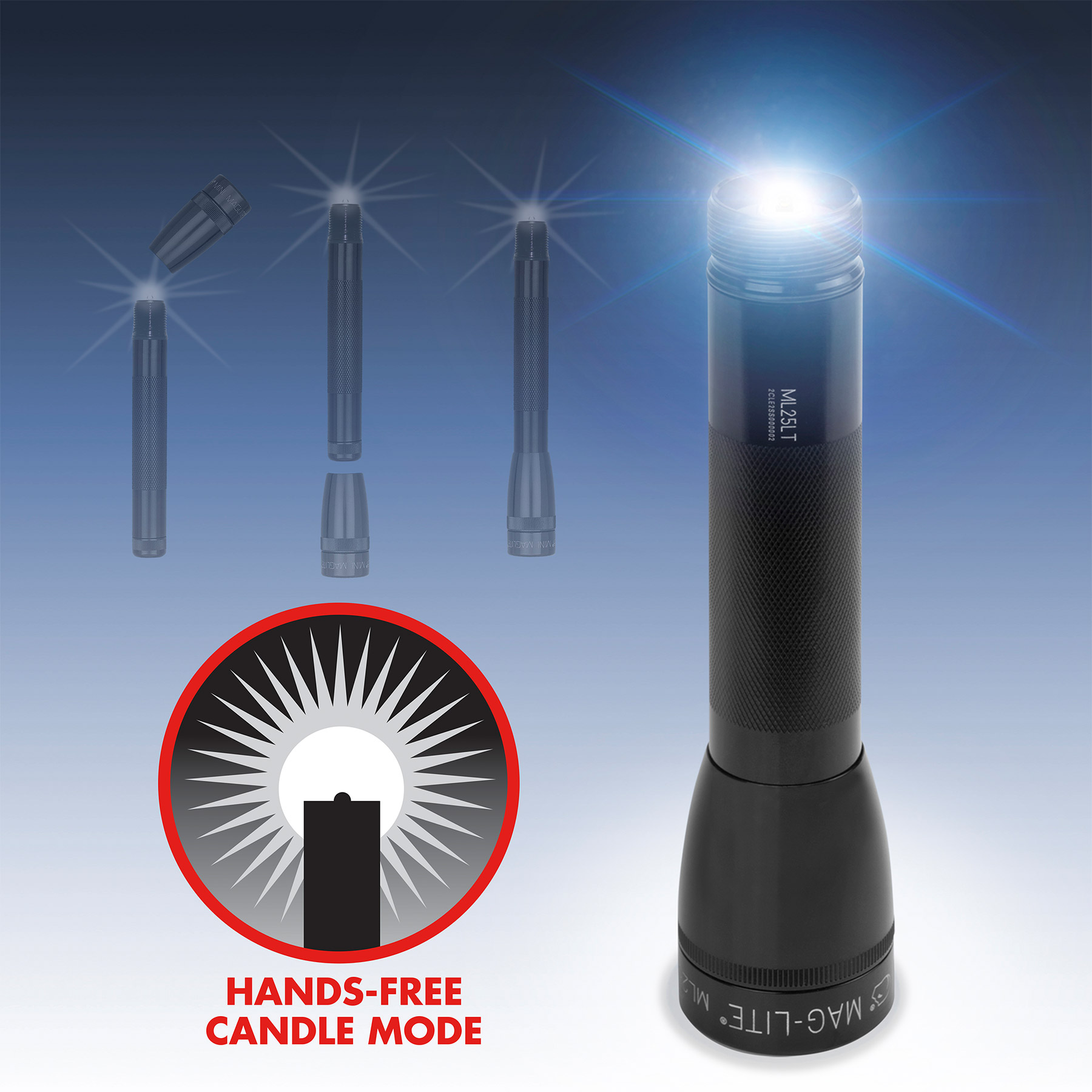 2 Cell C LED Maglite® Flashlight 2