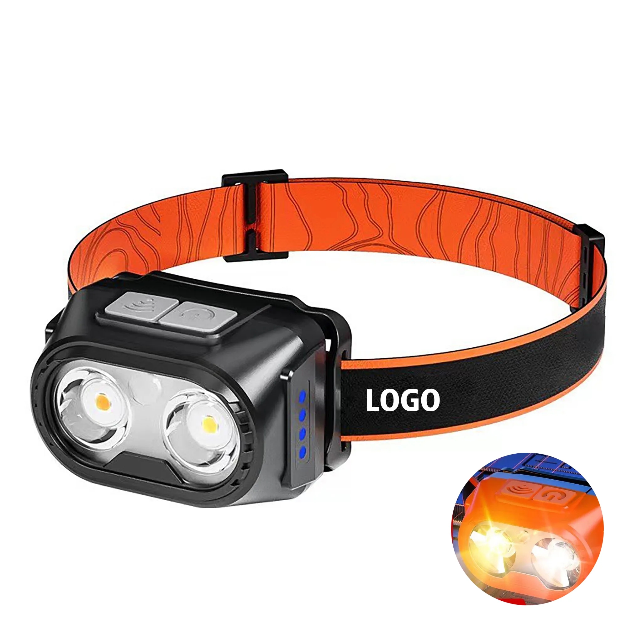 Waterproof Outdoor Headlamp 4