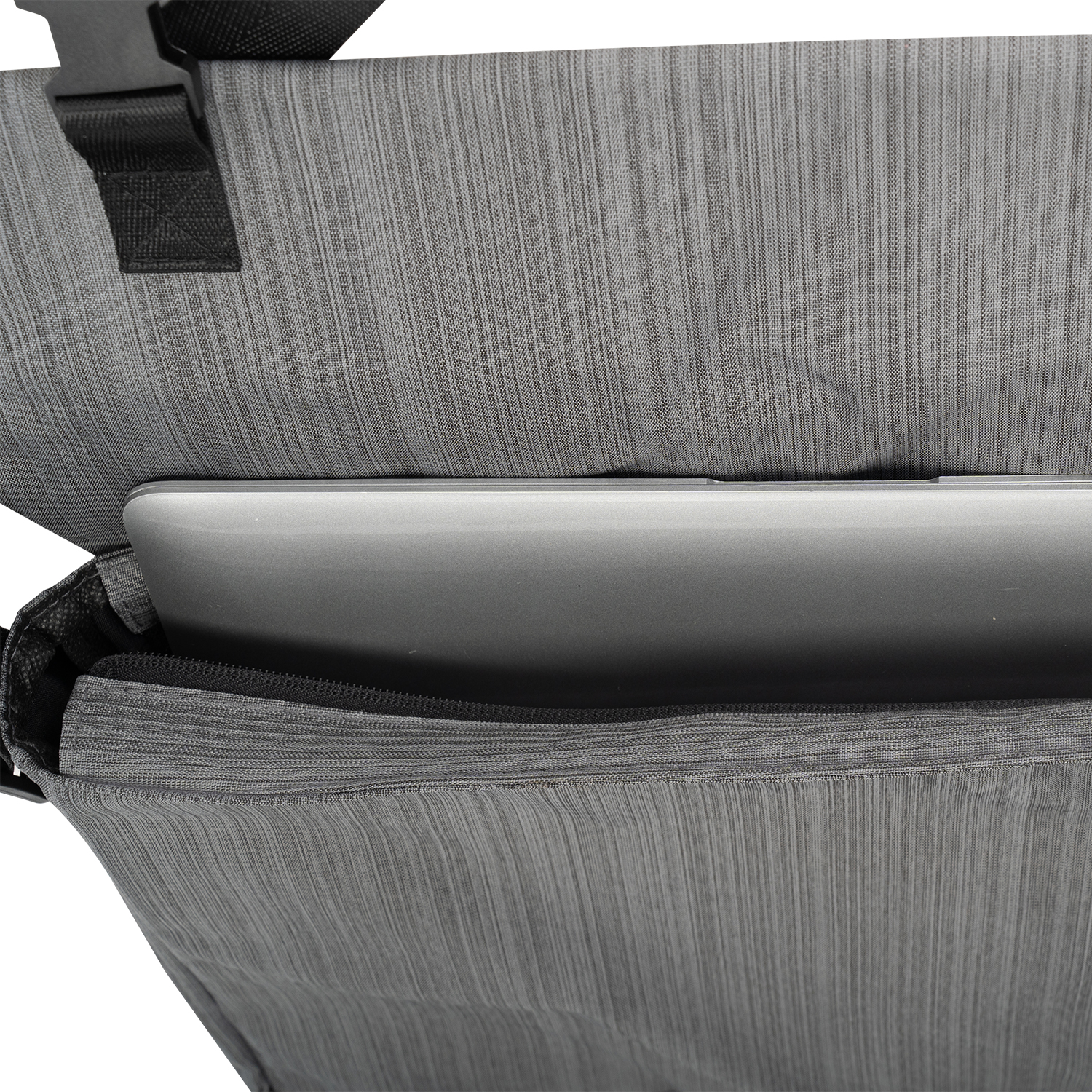 RejuVe® ELEMENT Recycled Heather Modern Sleek Executive Laptop Brief Bag 3