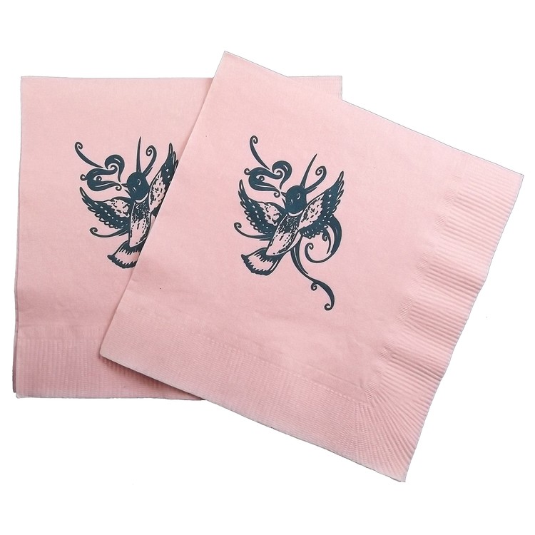 2-Ply Light-Tone Facial-grade Beverage Napkin 1