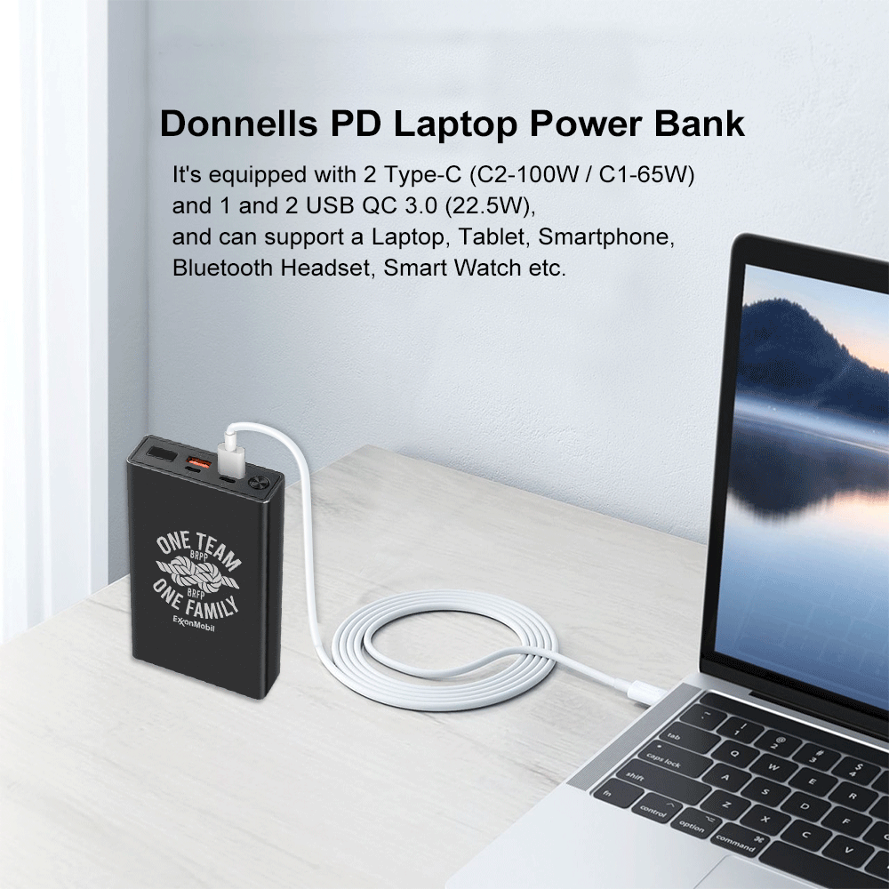Donnells PD 100W Laptop Charger 2000mAh Power Bank 16