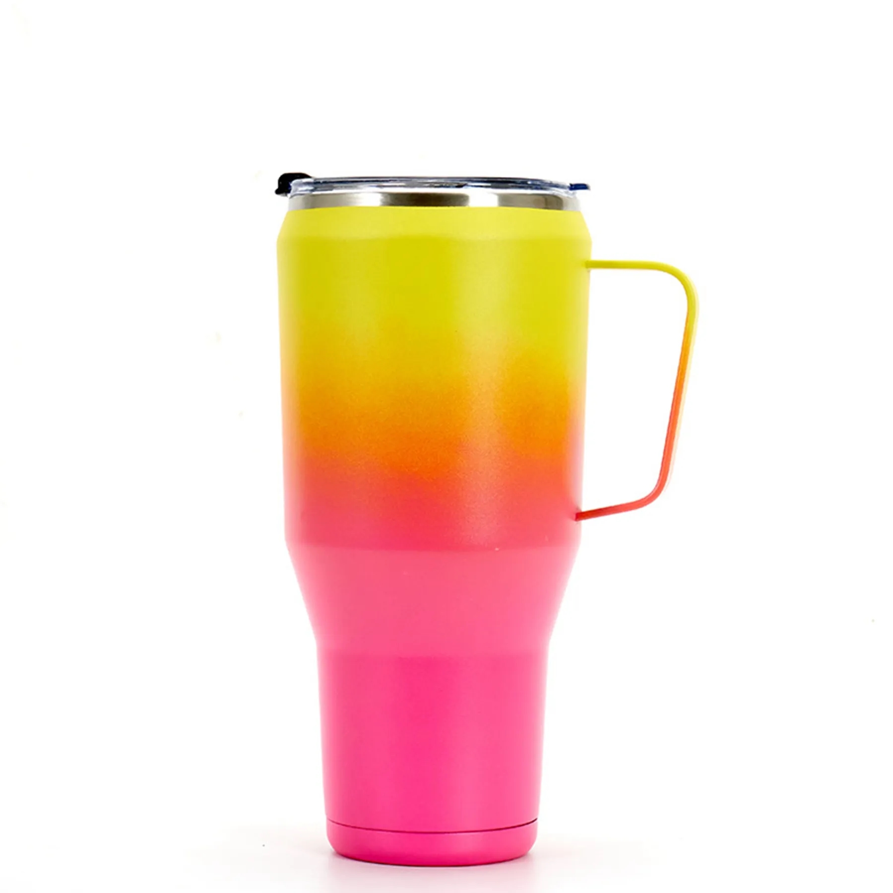 40 Oz Stainless Steel Insulated Tumbler with Handle & Lid – Double Wall, Vacuum-Sealed Travel Mug 10