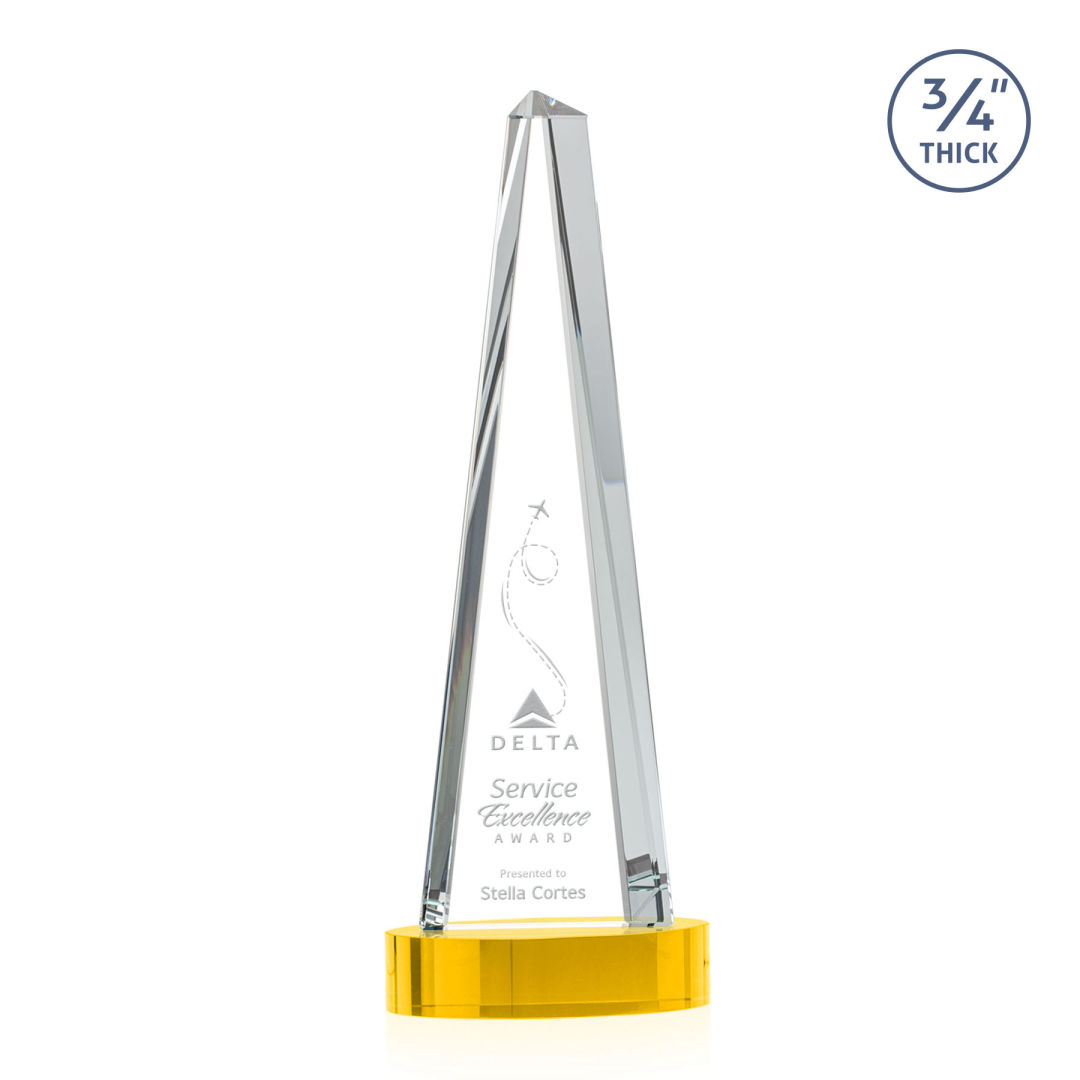 Majestic Tower Award on Alberton Base - Gold 5