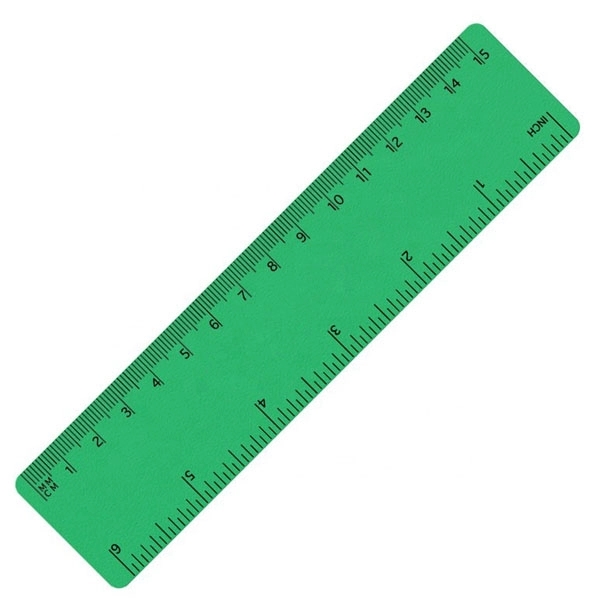 Promotional 6" Plastic Ruler 4