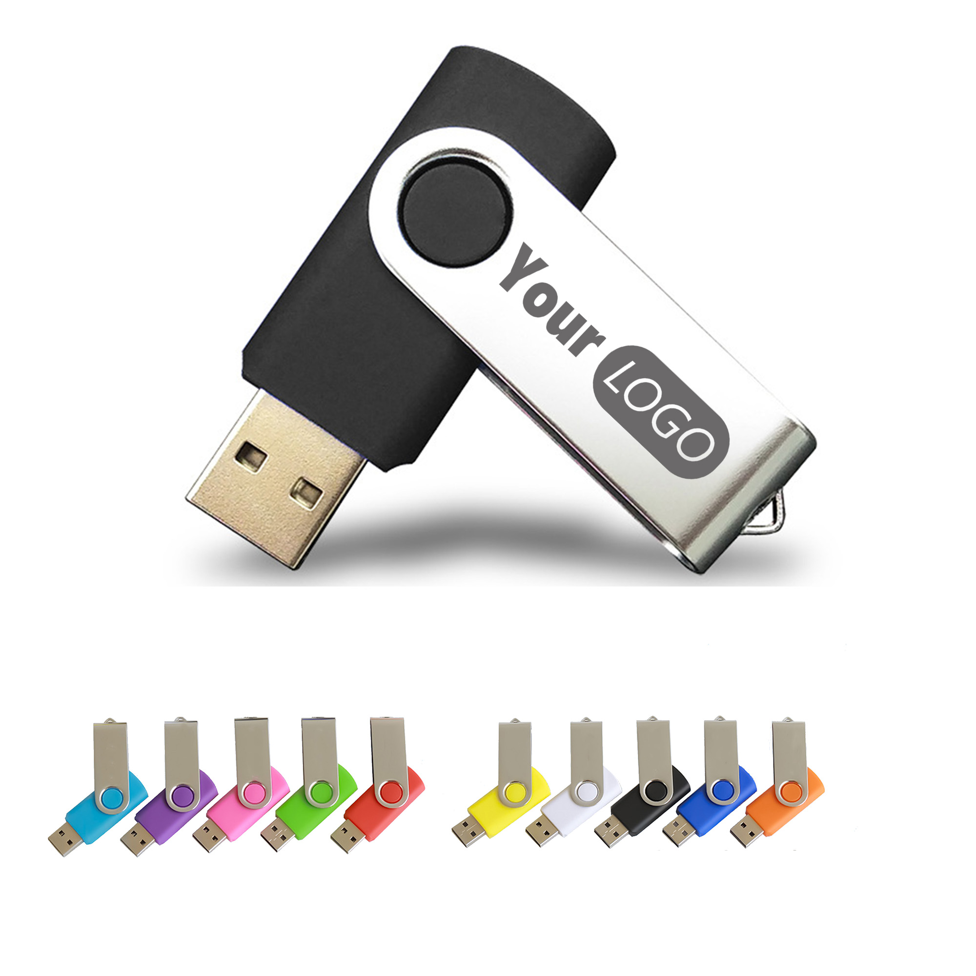 8GB Swivel USB Flash Drive 4