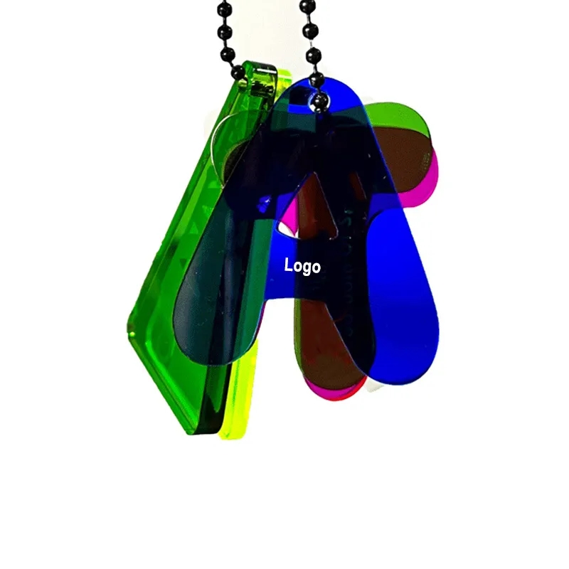 Acrylic Hang Tag Suitcase Ornaments 10