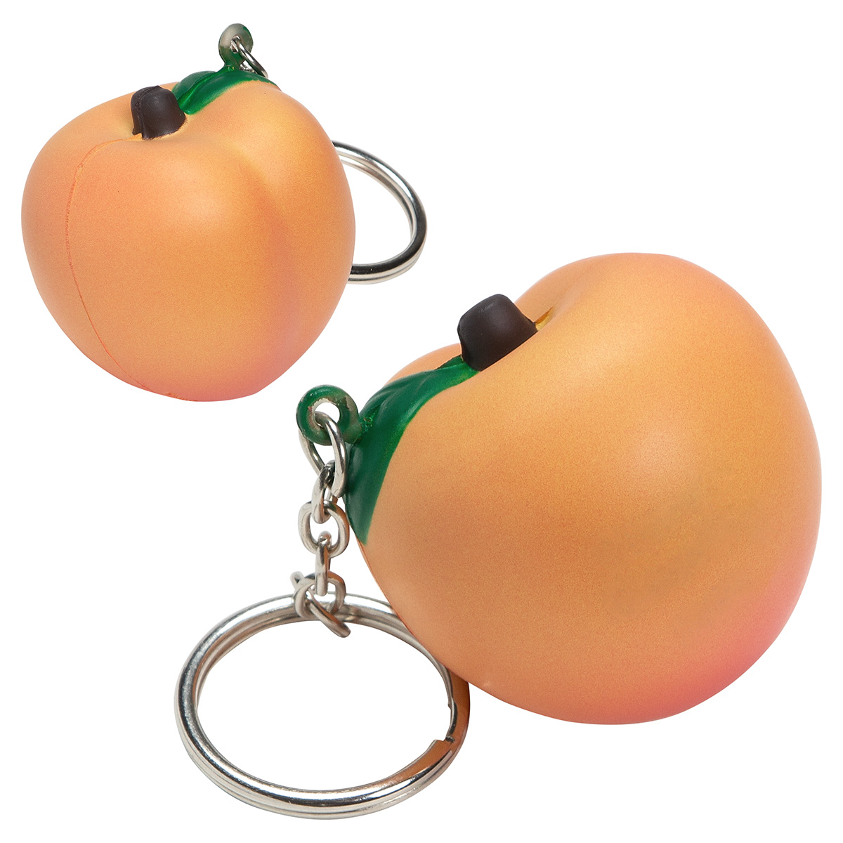 Peach Stress Reliever Key Chain 3